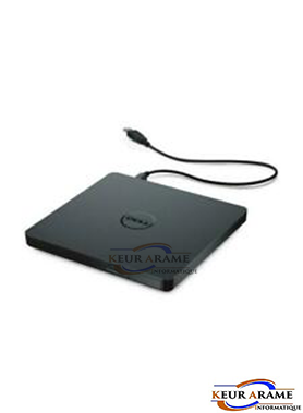 Dell USB Slim DVD Drive- Keur Arame Informatique - Leader dans la distribution d'appareils électronique au Sénégal et en Afrique de l'Ouest
