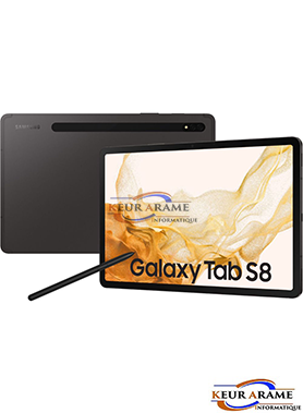 Galaxy Tab S8 5G - 128 Go - 8 Go - Keur Arame Informatique - Leader dans la distribution d'appareils électronique au Sénégal et en Afrique de l'Ouest