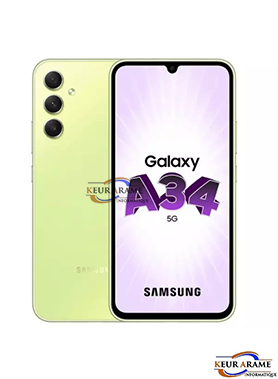 Samsung Galaxy A34 5G -128Go - 6Go -Keur Arame Informatique - leader dans la distribution d'appareils électronique, informatique et électroménager au Sénégal et en Afrique de l'Ouest
