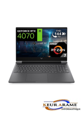 PC Portable Gaming HP Victus 16,1" AMD Ryzen 7 16 Go RAM 512 Go SSD - Keur Arame Informatique - leader dans la distribution d'appareils électronique, informatique et électroménager au Sénégal et en Afrique de l'Ouest