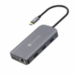Multiport Adaptateur NOVOO USB C vers Dual HDMI, PD 100W, USB 2.0  - 9 en 1