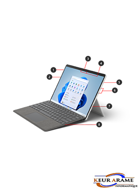 Microsoft Surface Pro 8 i5 - 128Go - 8Go