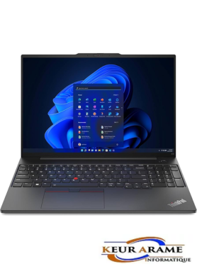 Lenovo Thinkpad E16 - 13eme GEN - 256 Go - 16 Go - Core i7
