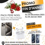 iPhone 15 PRO - 128 Go -  Sim Physique + Airpod PRO 2eme Gen