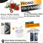 iPhone 15 PRO MAX - 512 Go - Sim Physique + Airpod PRO 2eme Gen