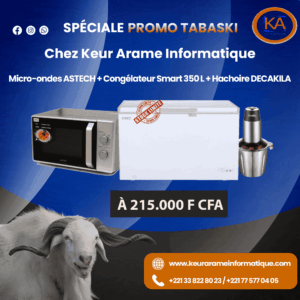 Super Promo TABASKI - Le meilleur des ordinateurs Windows - Keur Arame Informatique - Leader dans la distribution d'appareils électronique au Sénégal et en Afrique de l'Ouest