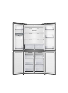 Réfrigérateur Hisense Side by Side 4 portes - 470 Litres - avec Fontaine Inverter Inox RQ61WC4SA - Keur Arame Informatique Leader dans la distribution d'appareils électroniques au Sénégal et en Afrique de l'Ouest