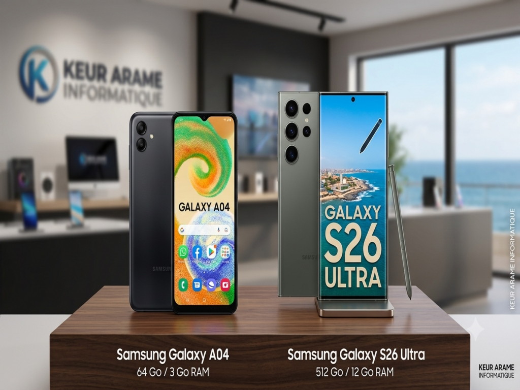 Comment bien choisir son smartphone Samsung à Dakar en 2026 : Galaxy A ou Galaxy Ultra ?