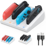 [Compatible avec Switch 1/2] FASTSNAIL Station de charge 8 en 1 pour Nintendo Switch 2/Switch 1/OLED pour Joy-Con 2, double direction magnétique rapide, station de charge pour Joycon 2/1 (noir) - Keur Arame Informatique Leader dans la distribution d'appareils électroniques au Sénégal et en Afrique de l'Ouest