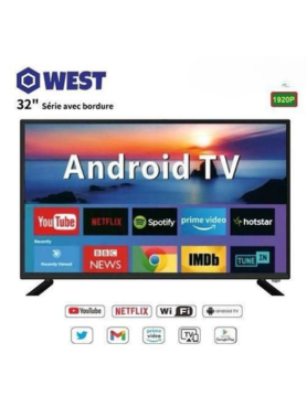West Smart TV 32 Pouces - Keur Arame Informatique Leader dans la distribution d'appareils électroniques au Sénégal et en Afrique de l'Ouest